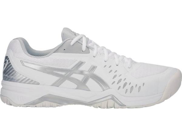 Asics Tennisschoenen Heren, GEL-CHALLENGER Wit/Zilver - Asics Belgium | B6105943-FN